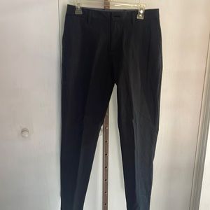 Old Navy plaid tapered athletic dress pant